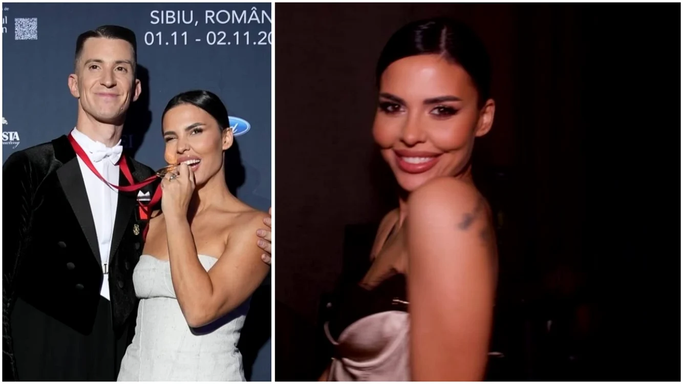 Andreea Popescu, fosta soție lui Rareș Cojoc. Foto: colaj social media