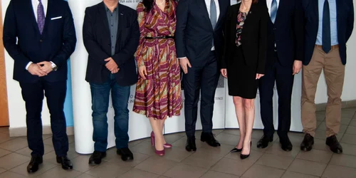 Conducerea Direcției Naționale Anticorupție, întâlnire de lucru cu Veronica Dragalin, procurorul șef al Procuraturii Anticorupție a Republicii Moldova Foto: DNA