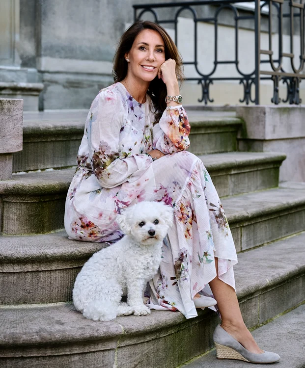 Prințesa Marie la 49 de ani și Cireșel, Foto Lars H Laursen png