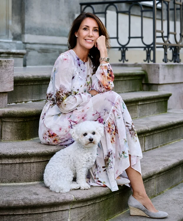 Prințesa Marie la 49 de ani și Cireșel, Foto Lars H Laursen png