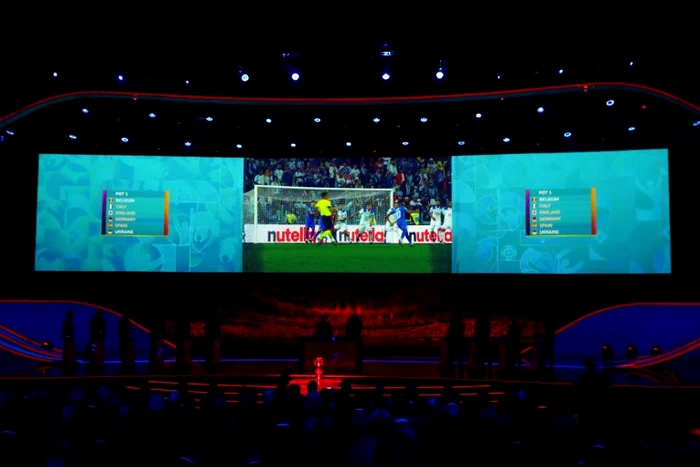 Tragerea la sorti a grupelor Euro 2020 a avut loc la RomexpoFOTO: Guliver/ Gettyimages