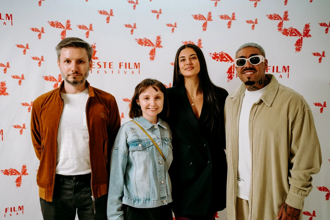 Velea (dreapta) si Antonia au fost la TIFF, pentru premiera filmului „Tigru" (regia: Andrei Tănase)