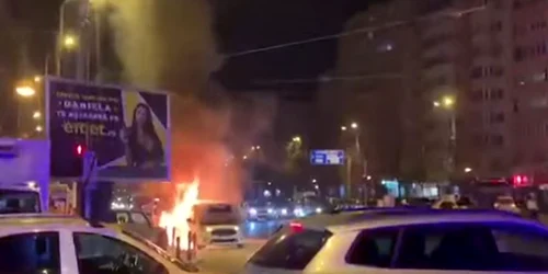 Masina in Bucuresti