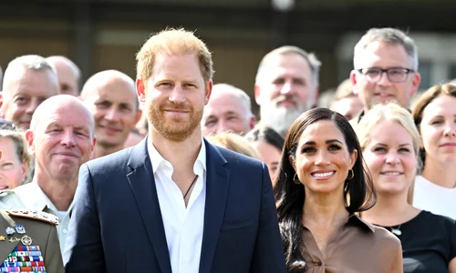 Meghan Markle și Prințul Harry la Invictus 2023, Getty (4) jpg