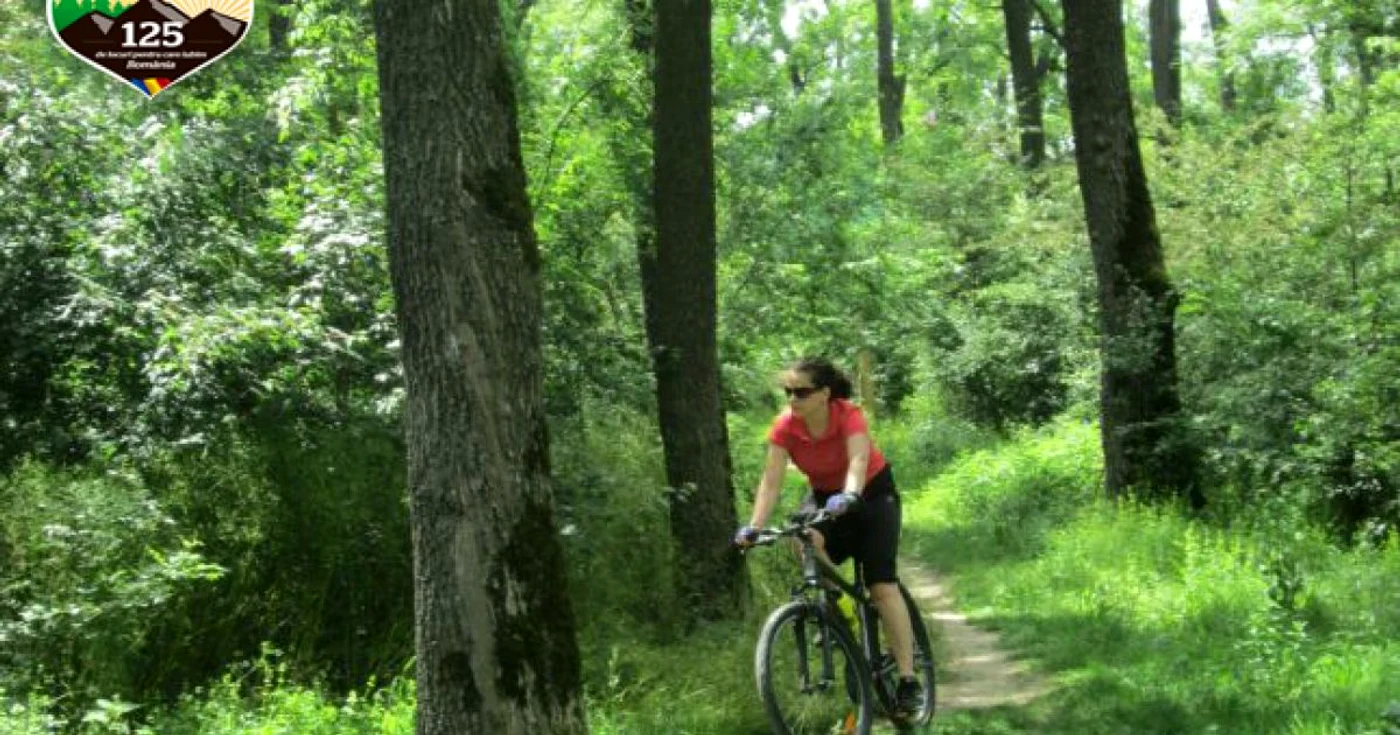 Bicicliştii se pot bucura de un traseu spectaculos