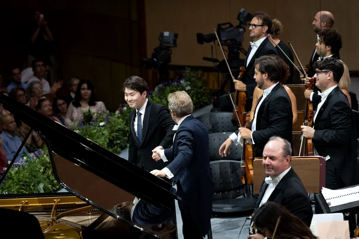 Seong-Jin Cho în Festivalul Enescu. Foto: Cristina Tănase / George Enescu Festival