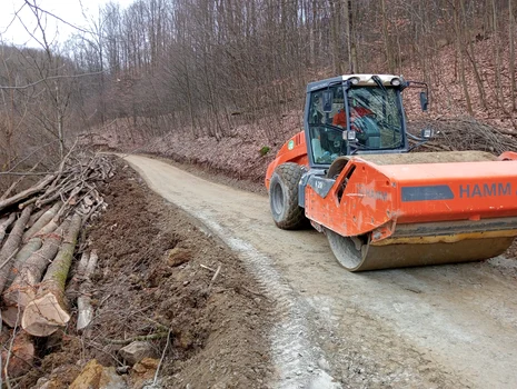 Șantier tuneluri pentru urși FOTO DRDP Timișoara