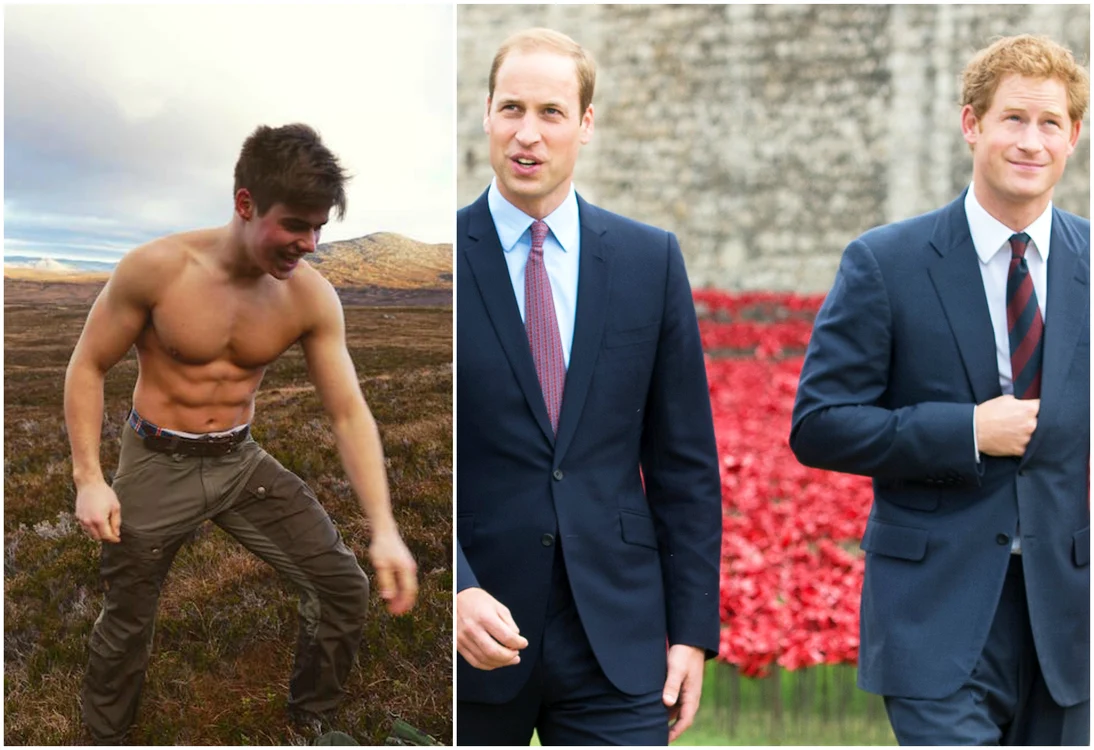 
    Harry și William au un verișor sexyfoto: arhivă  
