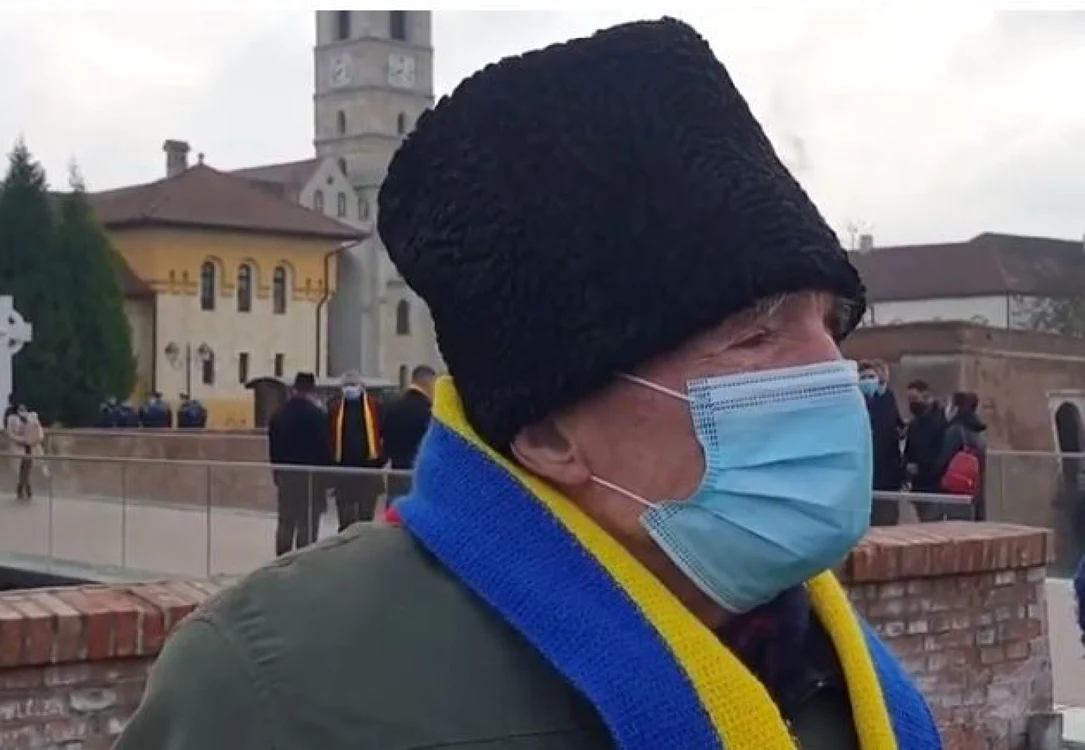 Laurean Deac nu a lipsit nici în 2020 de la sărbătoarea Unirii