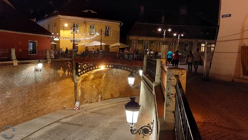 Unul dintre cele mai vizitate obiective turistice din țara noastră - Podul Minciunilor Sibiu