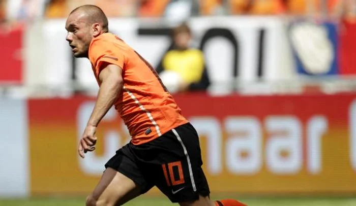 
    Sneijder a marcat cinci goluri la CM până acum  