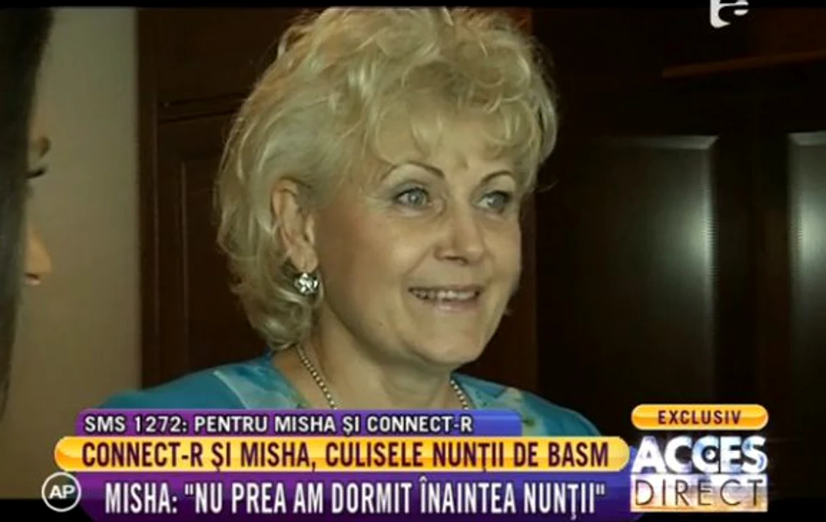 Mama Mishei a fost o prezenţă doarte elegantă la nunta fiicei ei
