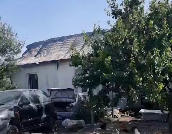 Incendiul a afectat mai multe chilii FOTO: ISU