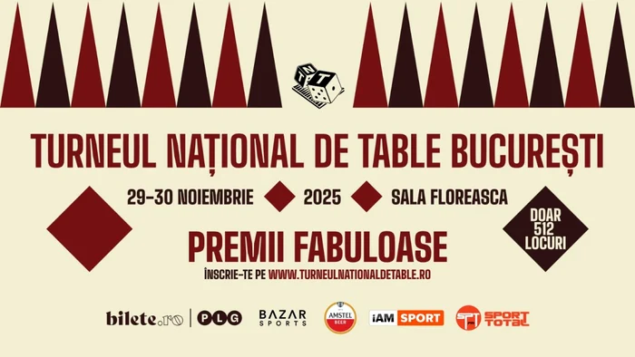 Prima ediție a Turneului Național de Table este tot mai aproape.