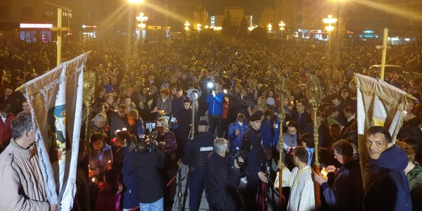 Slujba de Inviere la Caterdala din Timisoara