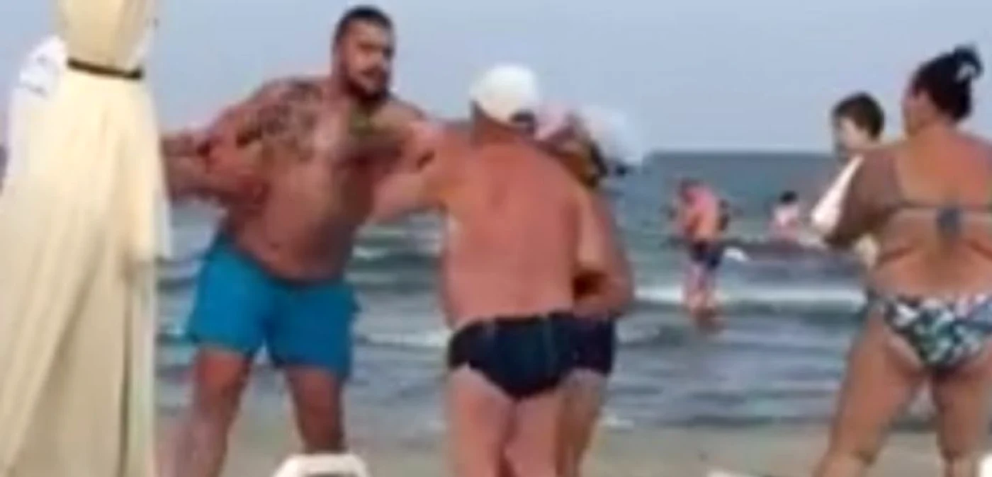 Bătaia de la Mamaia Captură video
