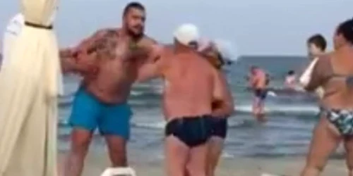 Plaja Alandala din Mamaia unde o pensionară a mâncat bătaie Sursă foto Facebook