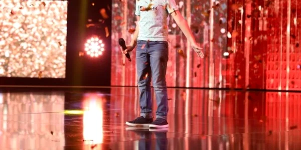 Filip Cioc a primit primul Golden Buzz al noului sezon Românii au Talent de la Florin Călinescu FOTO Pro TV