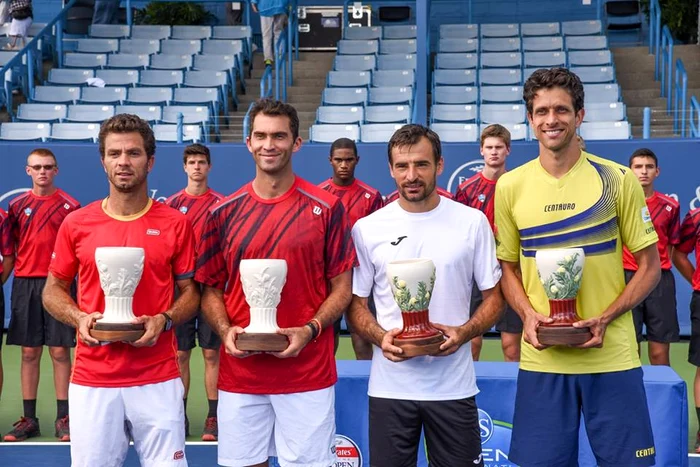 Horia Tecău, la festivitatea de premiere a truneului de la Cincinnati