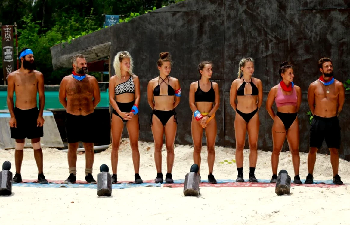 Concurenții de la Survivor se vor lupta și azi pentru imunitate / foto: captură ProTV