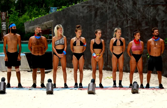 Concurenții de la Survivor se vor lupta și azi pentru imunitate / foto: captură ProTV