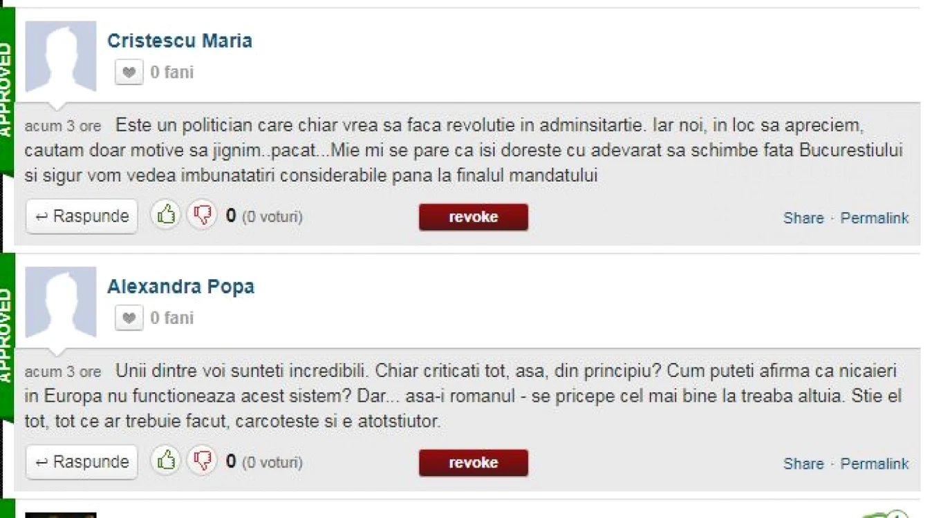 comentarii de pe acelasi IP