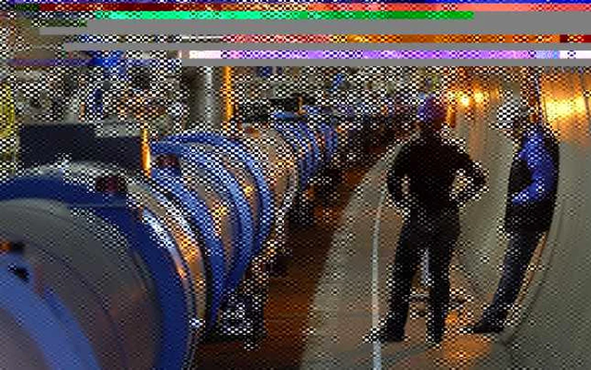 Imagine din interiorul Laboratorului Naţional Brookhaven, NY 