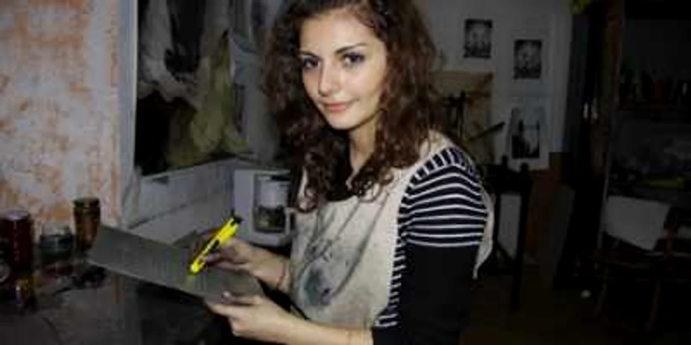 Andreea Blaga visează să trăiască din artă.