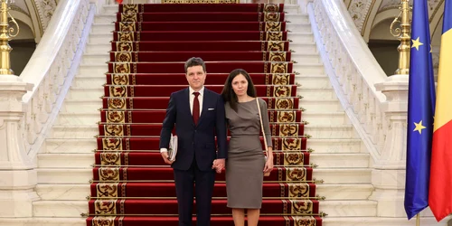 Nicușor Dan alături de soția lui FOTO Inquam / Octav Ganea