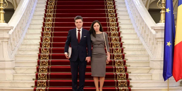 Nicușor Dan alături de soția lui FOTO Inquam / Octav Ganea