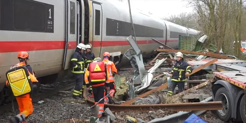 accident TIR Germania, captura video jpg