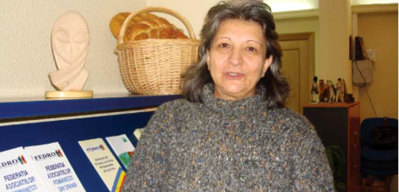 Vasilica Ştir, preşedinta asociaţiei „Femeia“, crede că românii sunt preocupaţi acum de criză, nu de alte activităţi 