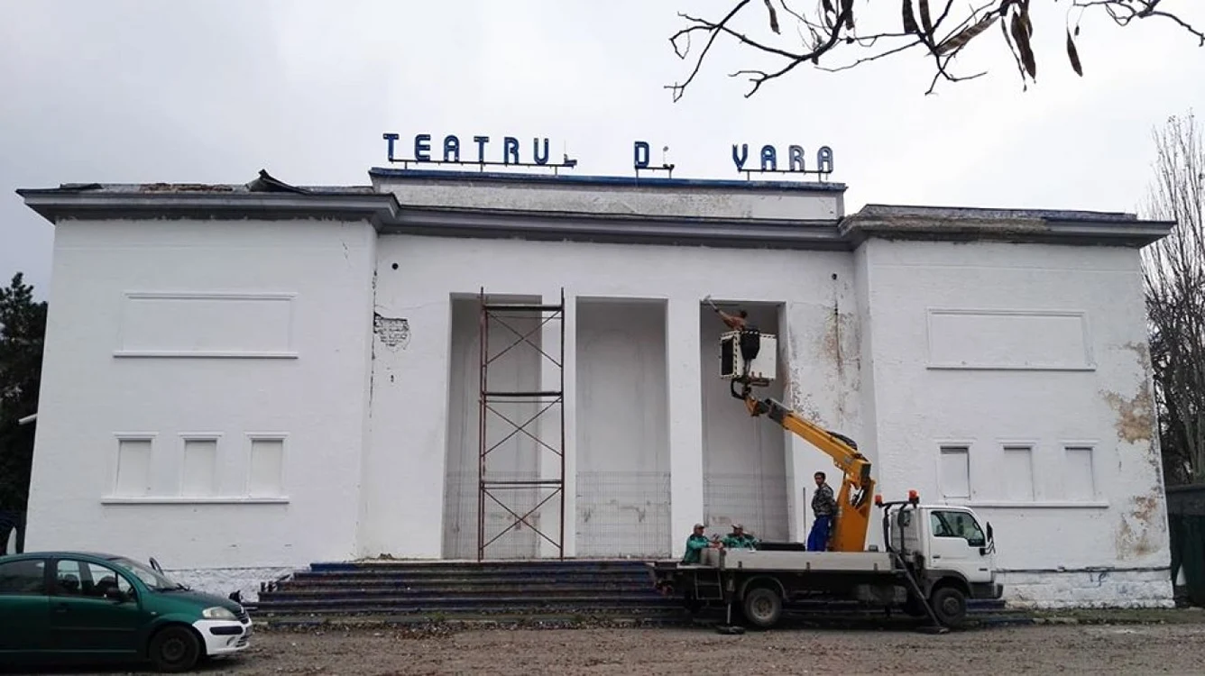Teatrul de vara din Eforie sud foto Ana Kun