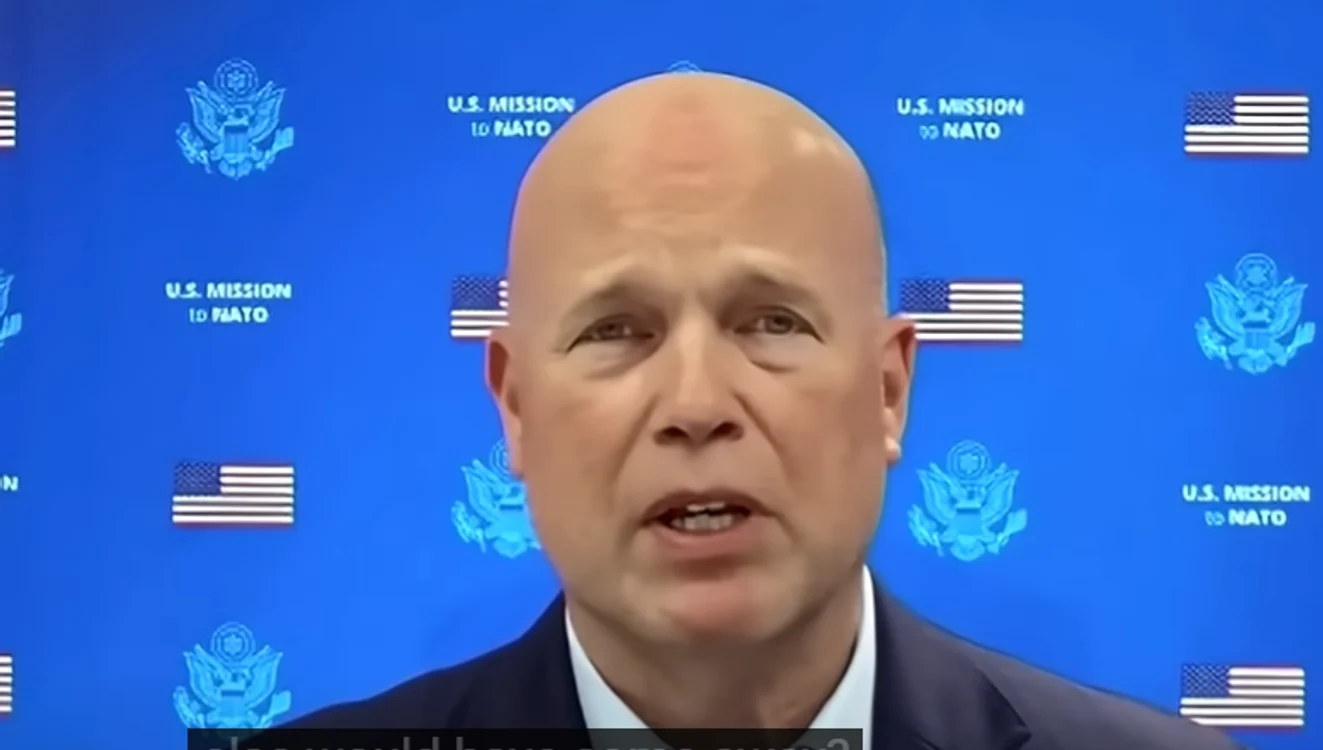 Matthew Whitaker, ambasadorul SUA la NATO/FOTO:X