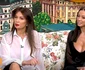 Nicoleta Luciu și Iuliana Luciu la Cătălin Măruță la Pro TV. FOTO: captură de ecran