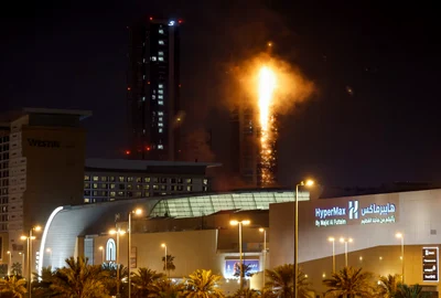 dubai atac iran/FOTO:X