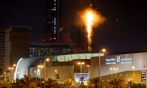 dubai atac iran/FOTO:X