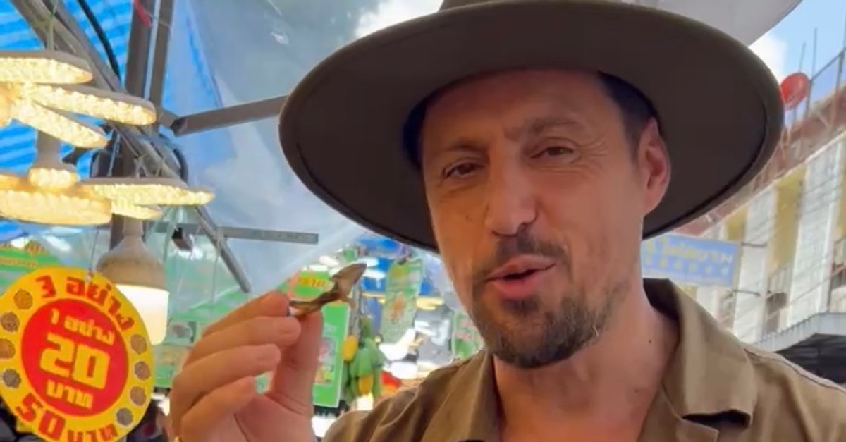 Ce ciudățenii a putut să mănânce Daniel Pavel într-o piață din Bangkok?! „Are gust de hamsie!” VIDEO EXCLUSIV