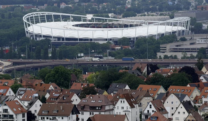 Arena lui VfB Stuttgart, angrenată la Campionatul European (FOTO: EPA)