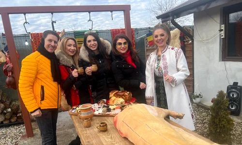 Ce artiști s-au adunat la pomana porcului în Domnești!   