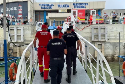 Petrolier cu GPL lovit în Marea Neagră, lângă SulinaISU TULCEA jpg