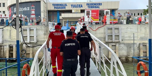 Petrolier cu GPL lovit în Marea Neagră, lângă SulinaISU TULCEA jpg