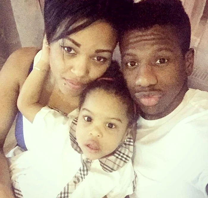 Ekeng a sărbătorit-o pe micuța lui la București