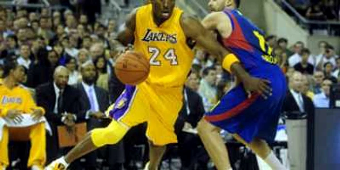 Kobe Bryant nu a putut evita infrangerea pentru echipa sa sursa: La Tercera