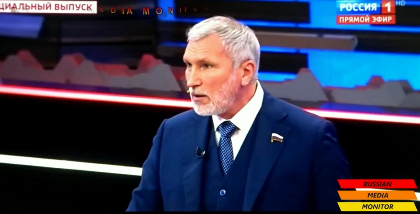 Un deputat rus militează în direct pentru genocid în Ucraina. FOTO: Twitter