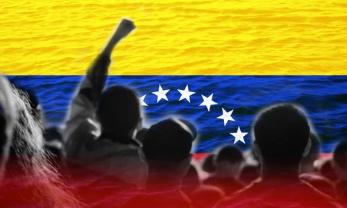 Cetățeni protestează la Caracas FOTO shutterstock jpg