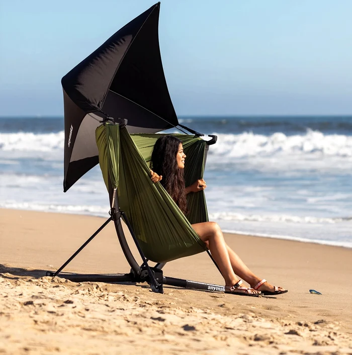 Scaun hamac portabil Anymaka Sursă Newatlas com jpg