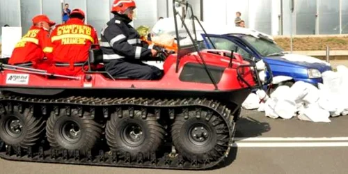 ISU Vrancea va primi o maşină pe şenile