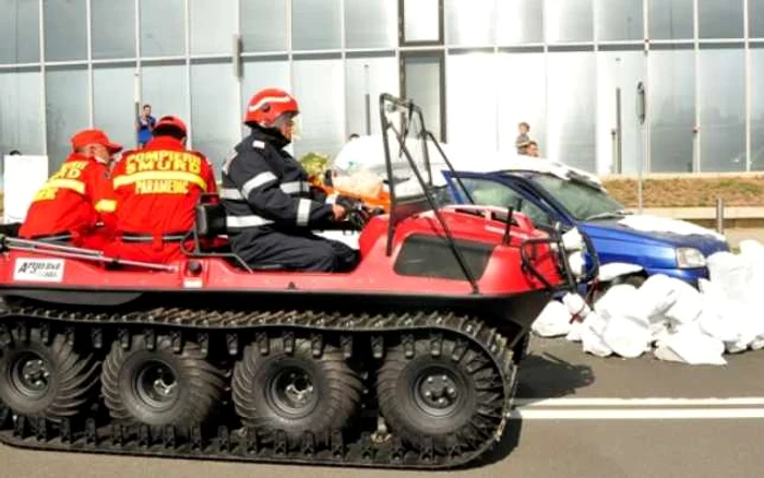 ISU Vrancea va primi o maşină pe şenile