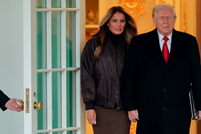 Melania și Donald Trump, la Sărbătoarea Grațierii Curcanului, GettyImages (1) jpg